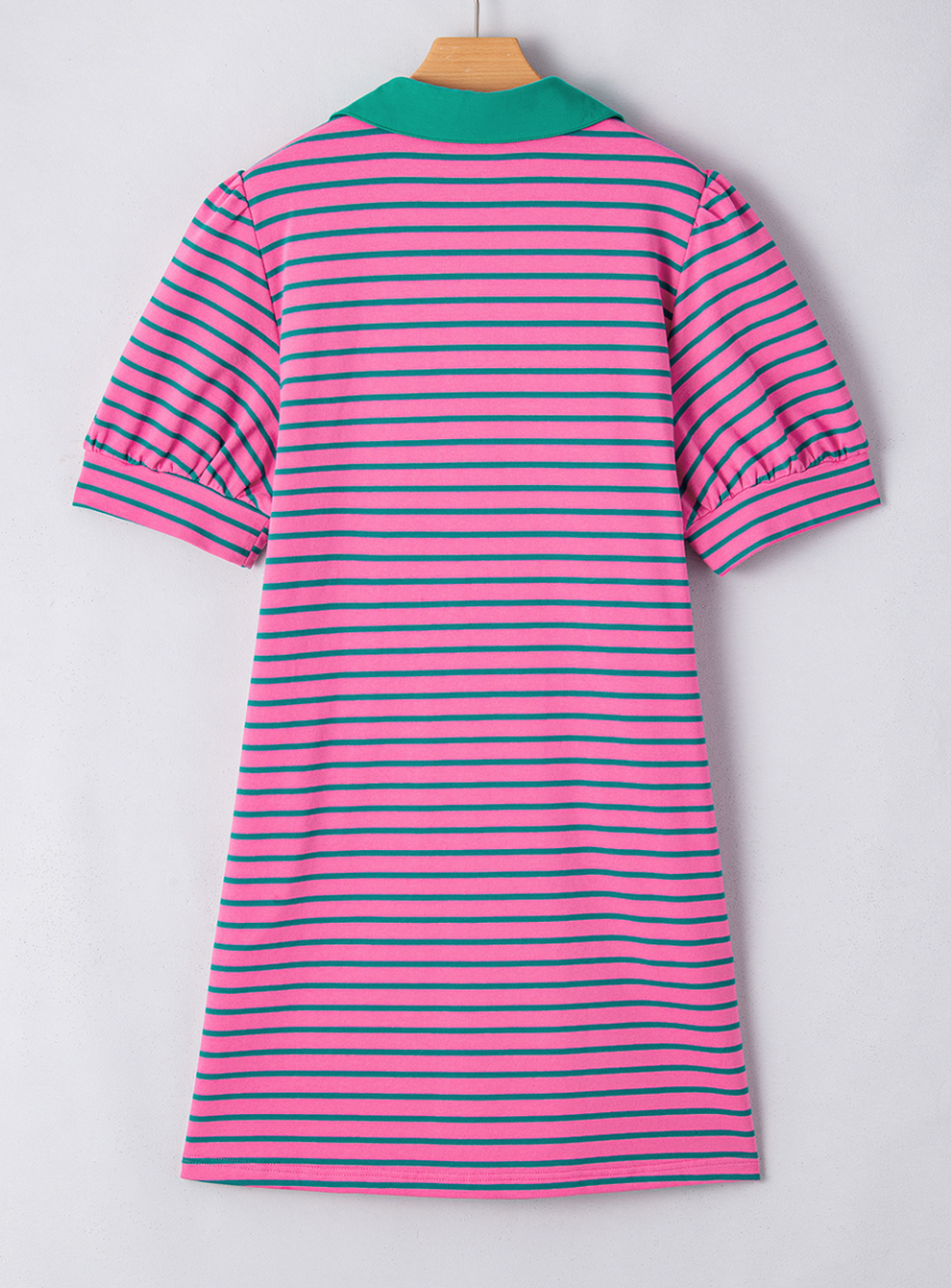 Roped Bridles on Rose Short Sleeve Show Shirt