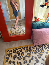Load image into Gallery viewer, Pre-Order Sail Blue Asymmetric Raw Hem Distressed Whiskery Denim Shorts