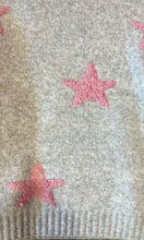 Load image into Gallery viewer, Heather Gray Star Sweater