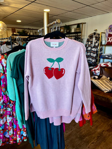 Cherry Heart Sweater