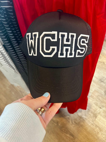 WCHS Black Trucker Hat