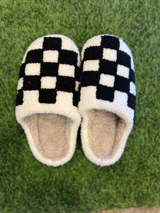 Checkerboard Slippers