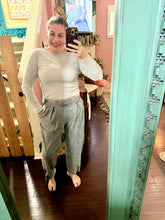 Load image into Gallery viewer, Pre-Order Mineral Wash Jogger Style High Waist Casual Pants