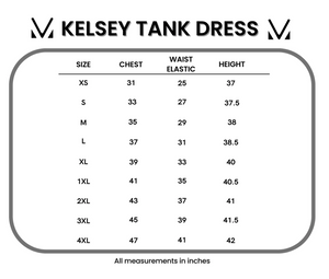 Pre-Order Kelsey Tank Dresses