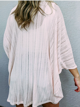 Load image into Gallery viewer, Pre-Order Sheer Lightweight Knit Long Sleeve Cardigan
