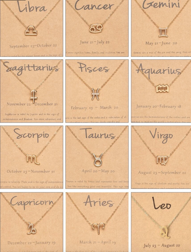 Star Sign Necklaces