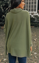 Load image into Gallery viewer, Pre-Order Cowl Neck Shift Tunic Top