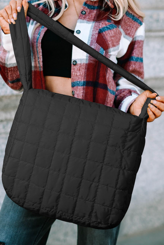 Black Puffer Bag