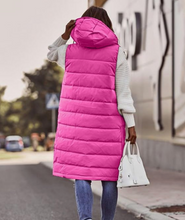 Load image into Gallery viewer, Long Puffer Vests