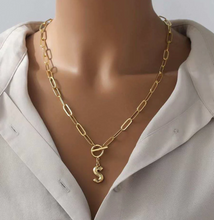 Load image into Gallery viewer, Pre-Order Gold Inital Necklace