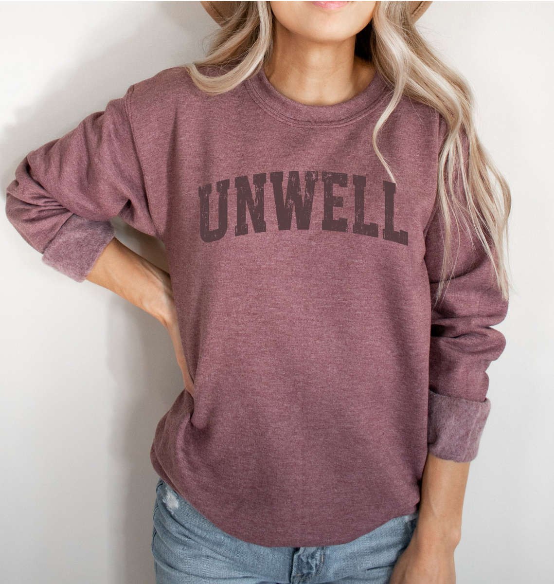 Pre-Order Unwell Sweatshirt – Worn & Refined