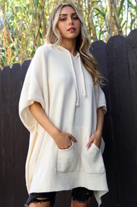 Modernized Hooded Poncho