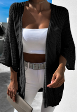 Load image into Gallery viewer, Pre-Order Hollow-out Knit Kimono Lightweight Cardigans