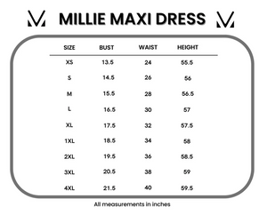Pre-Order Millie Maxi Dress - Bright Floral Mix