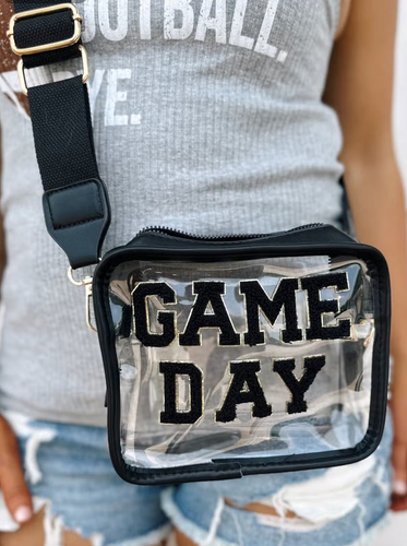 Black Game Day Bag