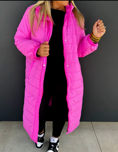 Pink Lennon Puffer