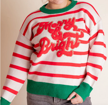 Load image into Gallery viewer, Merry &amp; Bright Sweater