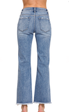 Load image into Gallery viewer, Distressed Knee RawHem Denim Pants
