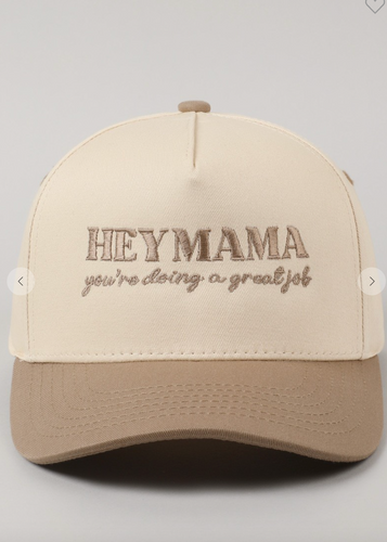 Pre-Order Hey Mama Khaki Hat