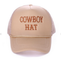 Load image into Gallery viewer, Pre-Order Cowboy Hat Trucker Hats