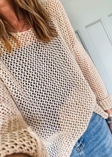 Load image into Gallery viewer, Pre-Order Crochet Hollow-out Jumper Top Sweaters