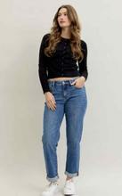 Load image into Gallery viewer, Pre-Order Judy Blue Mid Rise Boyfriend Classic Cuffed