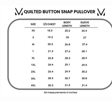 Load image into Gallery viewer, Geometric Button Snap Pullover Hunter Green