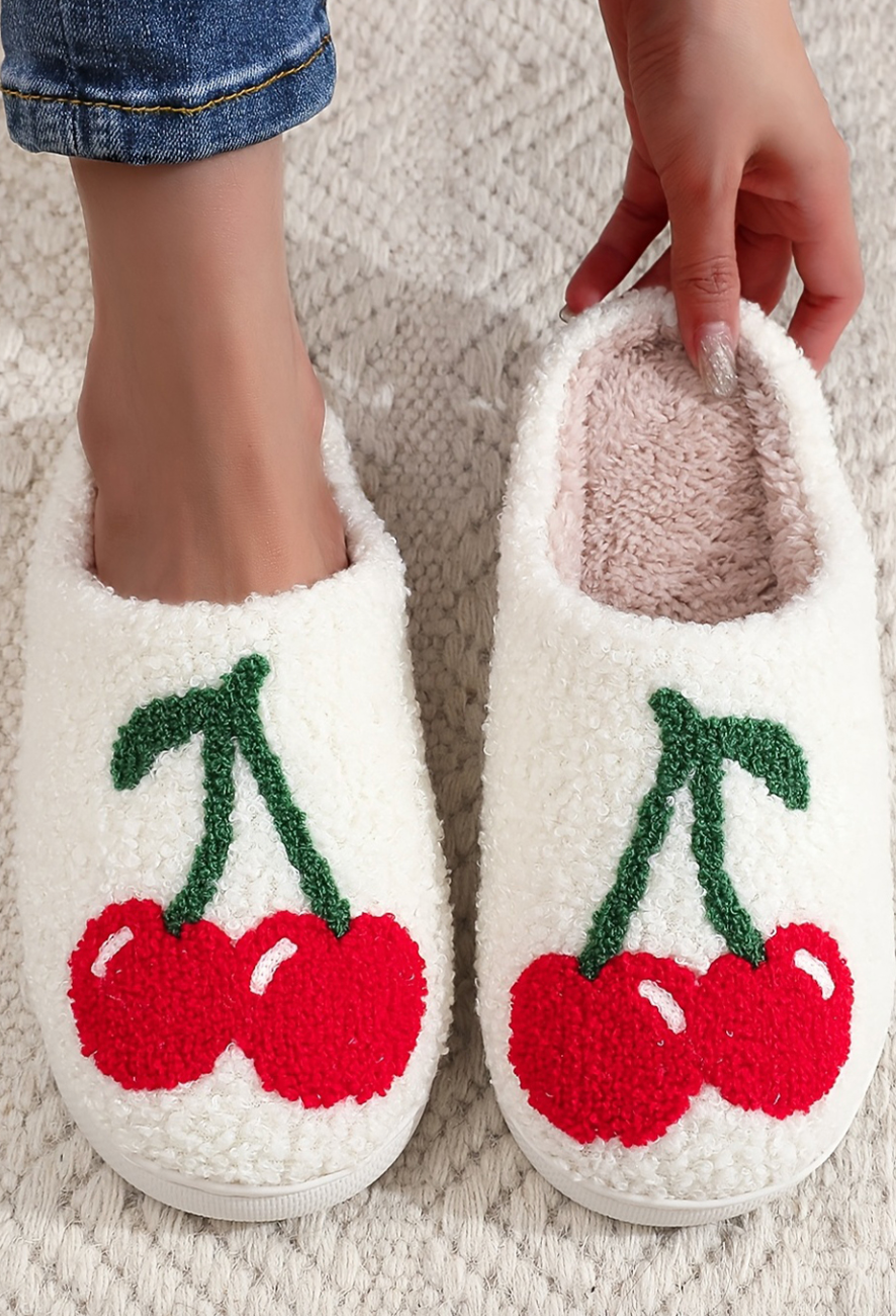 Pre-Order Cherry Slippers