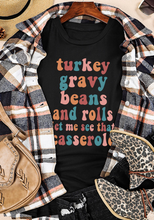 Load image into Gallery viewer, Pre-Order Black Food Lovers Slogan Graphic T Shirt
