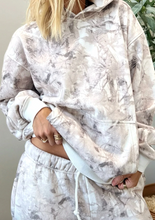 Load image into Gallery viewer, Pre-Order Light Grey Light Woodland Camo Classic Hoodie and Sweatpants Set