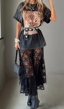 Load image into Gallery viewer, Pre-Order Pre-Order Sail Blue Stitched Waist Detail Loose Cuffed Jeans