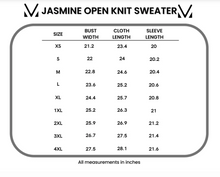 Load image into Gallery viewer, Pre-Order Jasmine Open Knit Sweater - Ivory