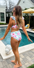 Load image into Gallery viewer, Pre-Order PREORDER- FLORAL CAPRI CHIC SWIM SET