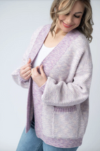 Load image into Gallery viewer, Pre-Order Kinsley Cardigan - Purple Mix