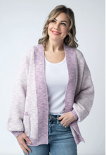 Load image into Gallery viewer, Pre-Order Kinsley Cardigan - Purple Mix