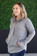Load image into Gallery viewer, Pre-Order Mia Scuba Halfzip - Grey