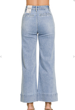 Load image into Gallery viewer, Pre-OrderUtility Pocket Pintucked Denim Pants