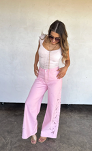 Load image into Gallery viewer, Pre-0rder Blakeley Summer Floral Charm Wide Leg Jeans