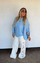 Load image into Gallery viewer, Pre-0rder Blakeley Summer Floral Charm Wide Leg Jeans