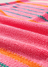 Load image into Gallery viewer, Pre-Order Rose Striped Detail Wide Sleeve Lightweight Knitted Sweater