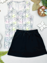 Load image into Gallery viewer, Pre-Order Serena Luxe Skort - Black