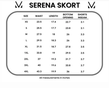 Load image into Gallery viewer, Pre-Order Serena Luxe Skort - Black