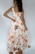 Load image into Gallery viewer, Pre-Order White Western Horseshoe Print U-Neck Sleeveless Midi Dress