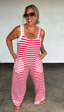 Load image into Gallery viewer, Pre-Order Ricki Terry Stripe Romper