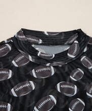 Load image into Gallery viewer, Pre-Order Game Day Sheer Mesh Long Sleeve Tops