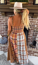 Load image into Gallery viewer, Pre-Order Ashford Plaid Maxi Dress