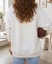 Load image into Gallery viewer, Pre-Order Light Grey Solid Color Zip Front Jacket Style Sweatshirt