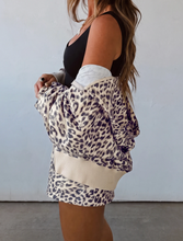 Load image into Gallery viewer, Pre-Order Multicolour Leopard Zip-Up Hooded Drawstring Pant Set