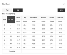 Load image into Gallery viewer, Pre-Order Khaki Stripe Button Patch Pocket Drawstring Elastic Waist Loose Pants