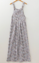 Load image into Gallery viewer, Pre-Order Brown Camouflage Twist Ribbed Sleeveless Full-Length Casual Jumpsuit